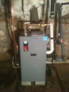 Nice clean, high efficient boiler