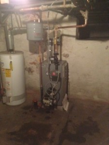 Modern Oil Boiler