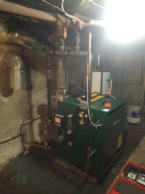 New Steam Boiler