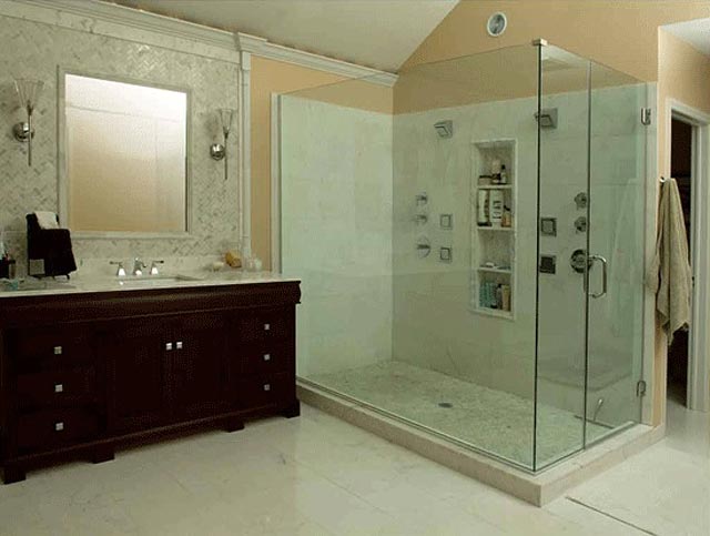 Bathroom Remodeling -- Shower Sink